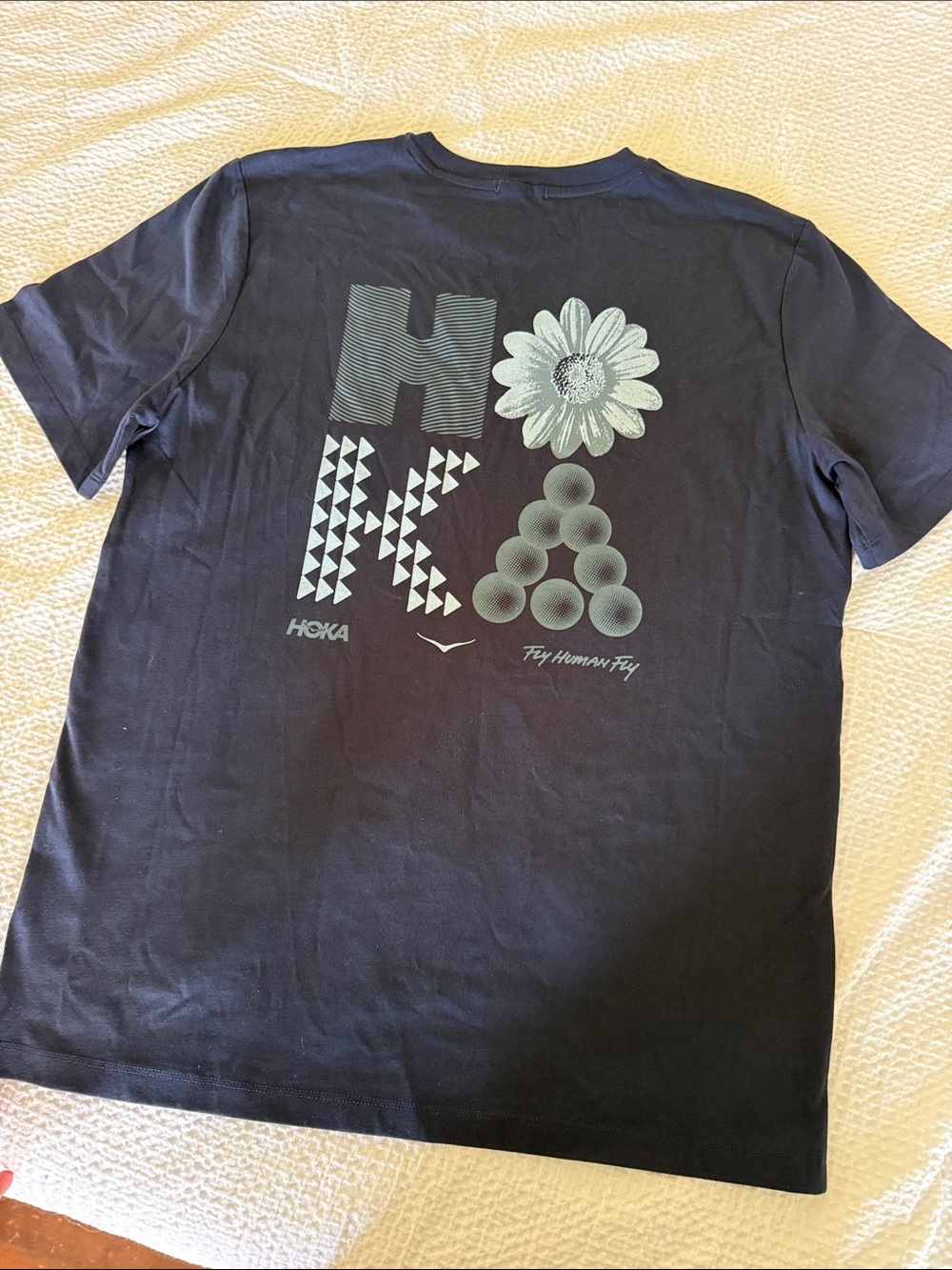 Hoka Short Sleeve Tee with Mint Graphic